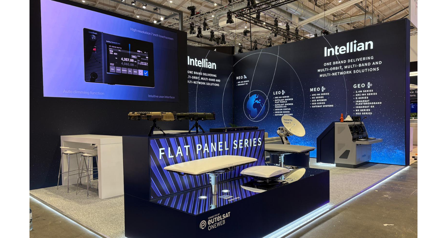 Intellian Presents Advanced Commercial Maritime, Dual-Use, and Mil/Gov Connectivity Solutions as SMM 2026 Opens
