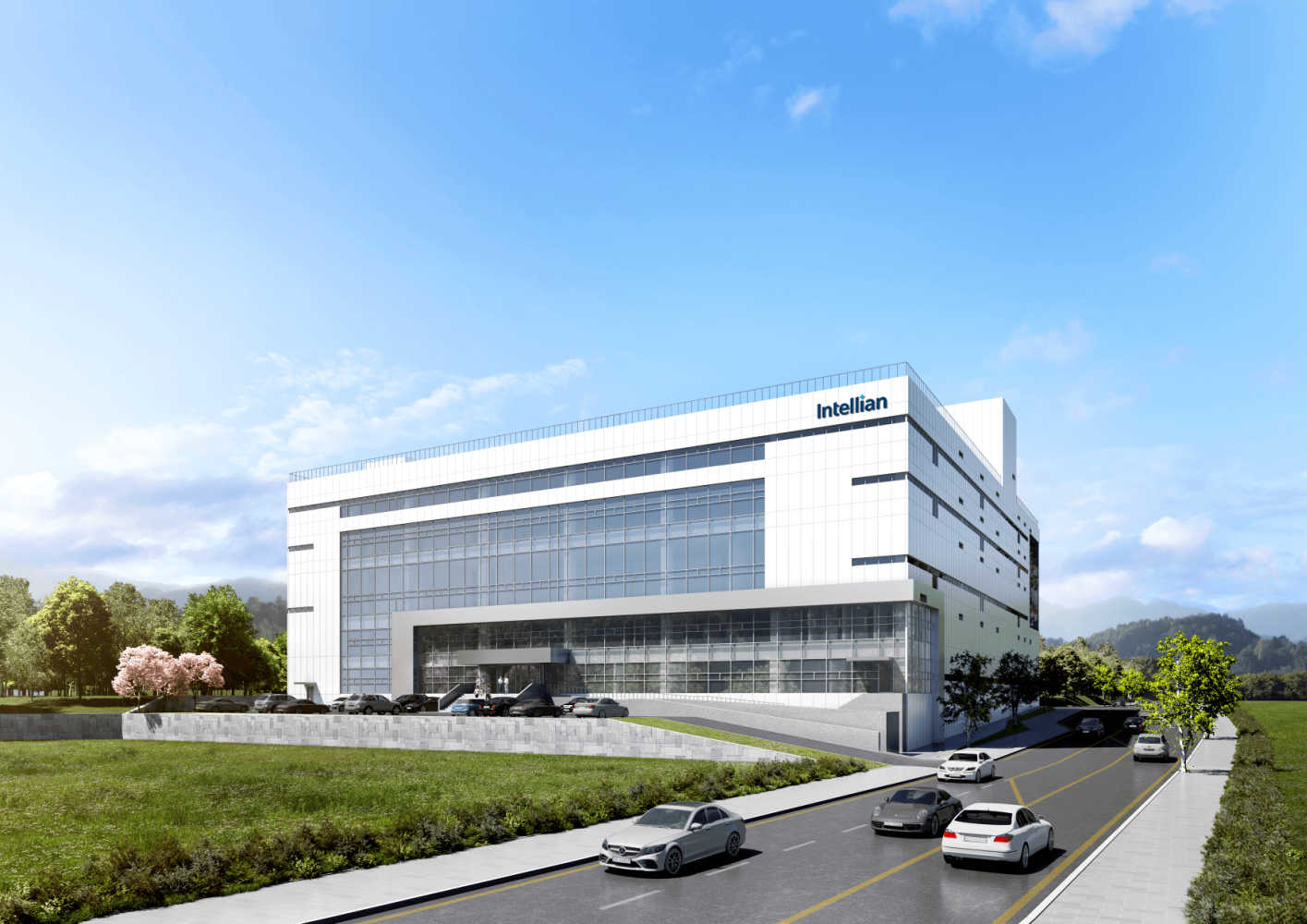 Intellian's factory in Pyeongtaek, South Korea